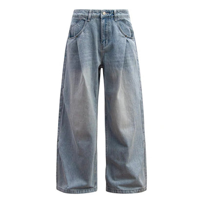 Light-blue Washed-in-wash-and-wear Jeans For Men That Go With Everything