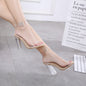 Transparent High Heels Pumps Women Shoes