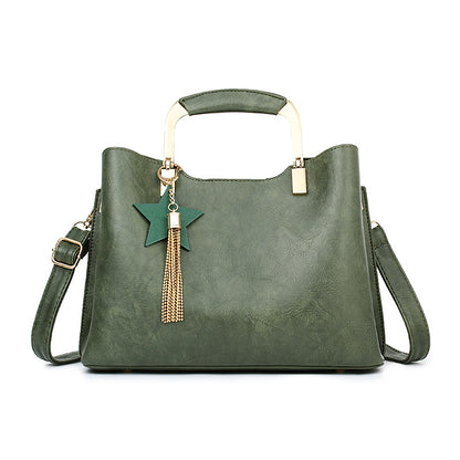 new handbag Korean Fashion Shoulder Bag Messenger Bag Handbag tassel PU package factory direct sales