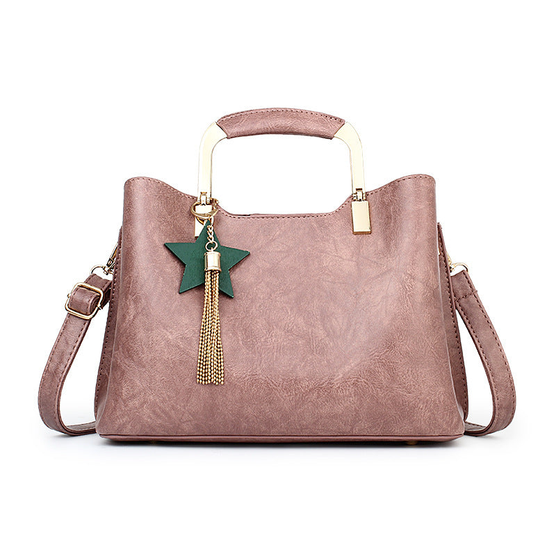 new handbag Korean Fashion Shoulder Bag Messenger Bag Handbag tassel PU package factory direct sales