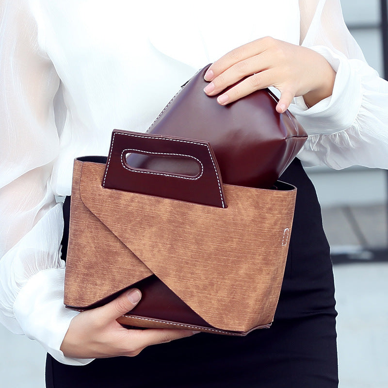 Handbags new fashion women's mother bag retro portable Crossbody trade shoulder bag