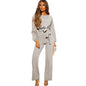 Womens Tailored Pullover Longsleeve Laceup Jumpsuit