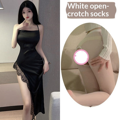 Airu Ru Factory-direct Sexy Mature Lady-style Womens Sensual Lingerie Dress