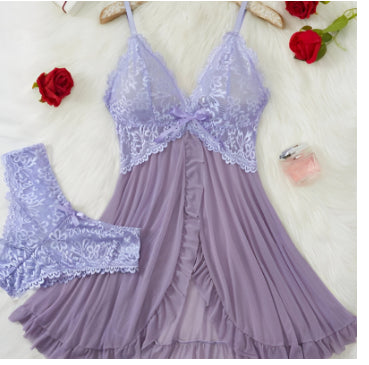 V-neck Lace Camisole Multi-color Set Sexy Lingerie