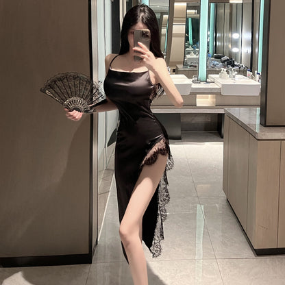 Airu Ru Factory-direct Sexy Mature Lady-style Womens Sensual Lingerie Dress