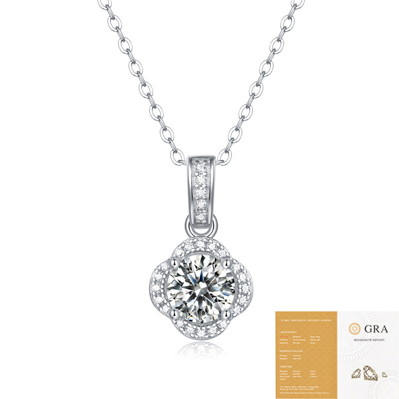 925 Silver Dot Starlight Pendant Fashion Clavicle Chain Does Not Fade